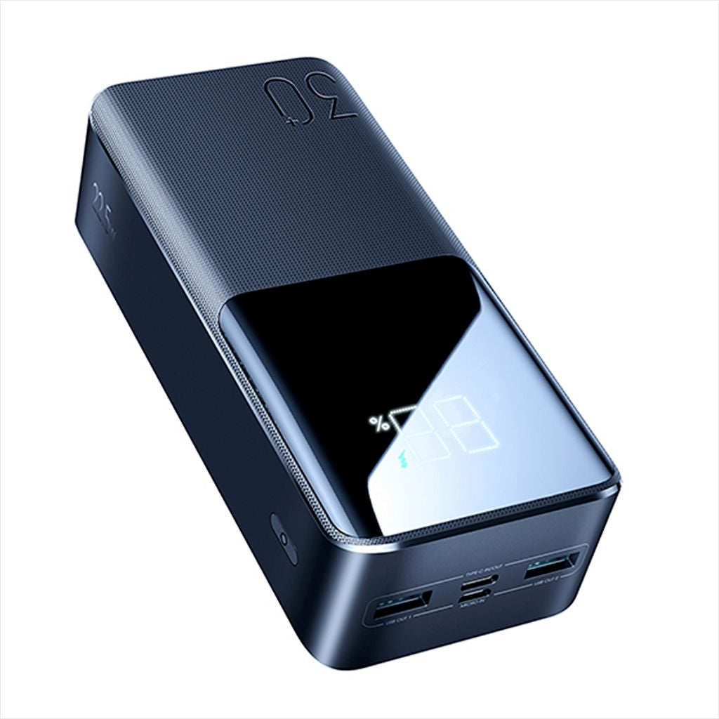 SiGN Super Charge LED-powerbank 30 000 mAh, 22,5 W - Svart