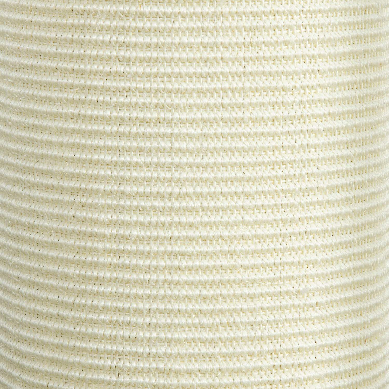 Kattskrapstolpe, 85 cm, sisalrep, plyschkräm
