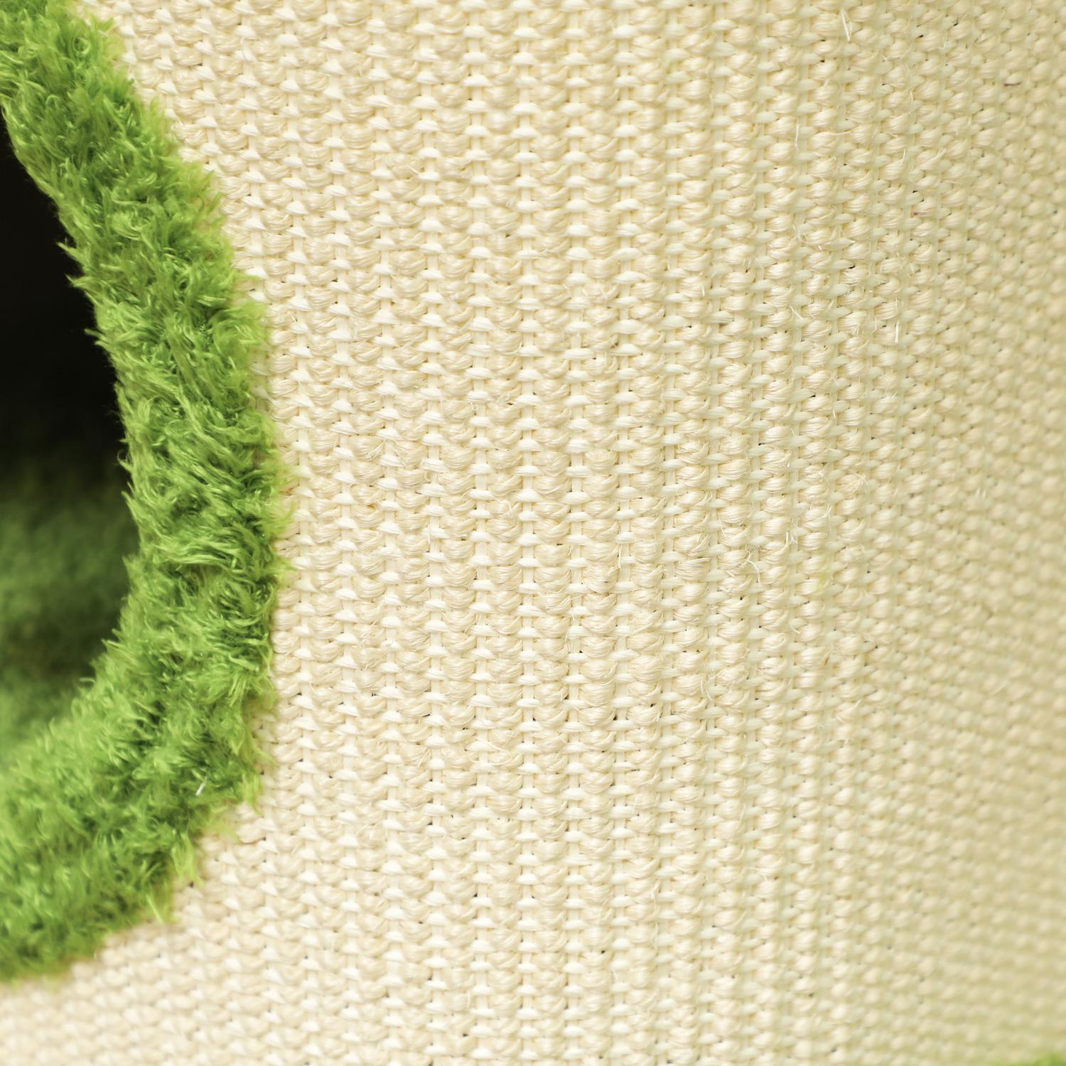 Katttunna, 52 cm hög, Sisal Cave Tower med leksaker