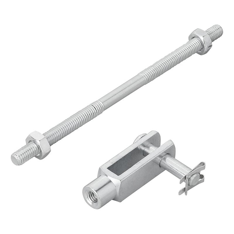 Släpbromsstång 160mm med gaffel M8
