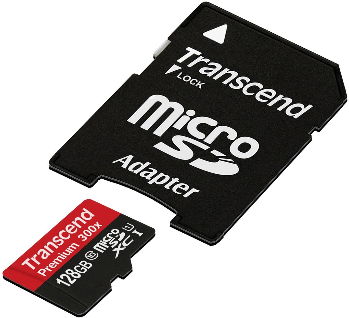 Transcend 128 GB microSDXC Class 10 UHS-I 400x minneskort