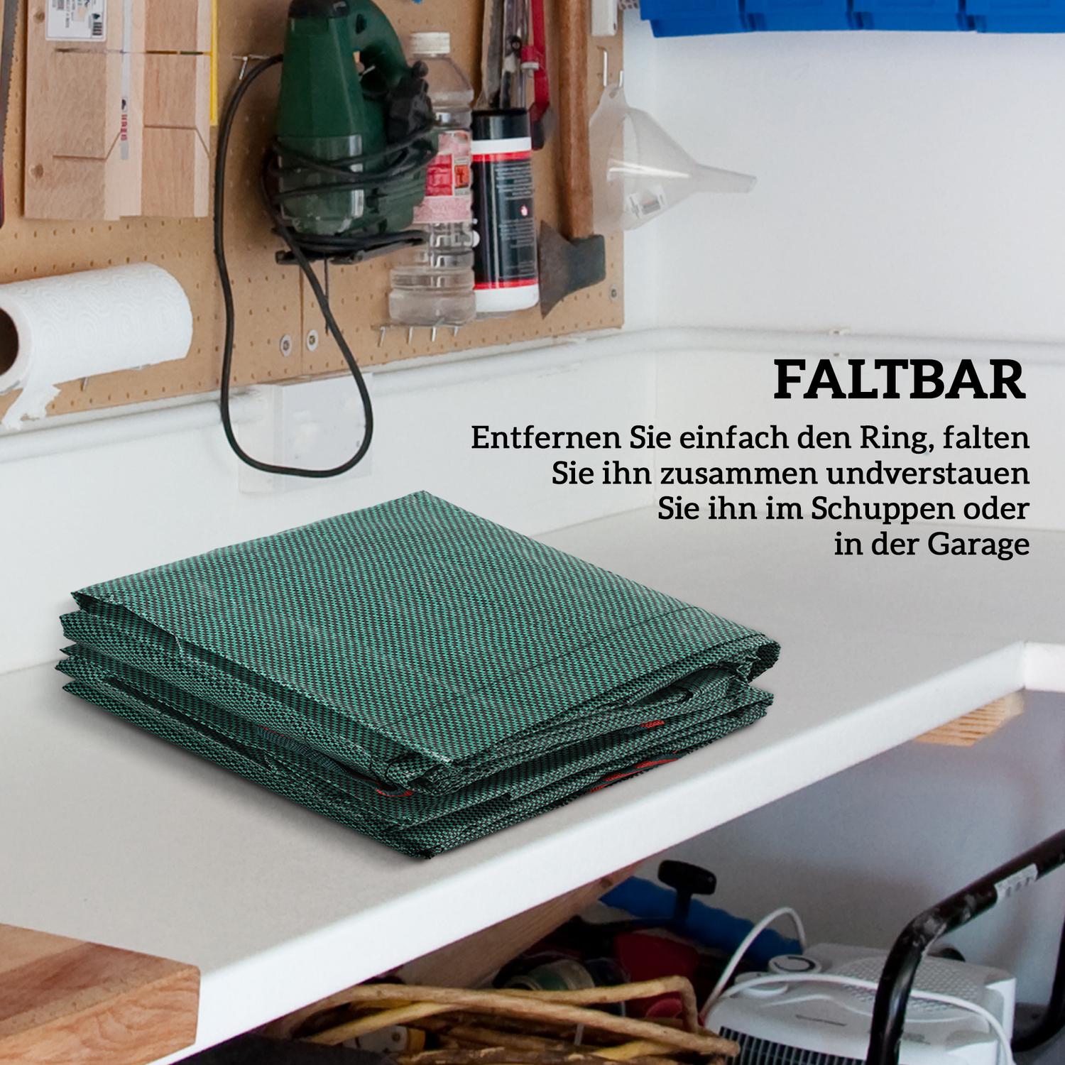 Vattentäta självstående trädgårdsavfallspåsar, 3-pack 272L