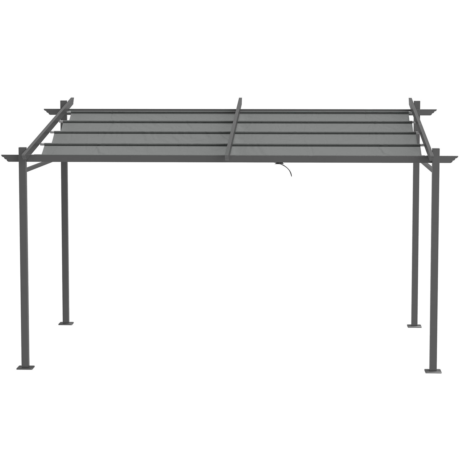 Aluminium Pergola 4x3m, Justerbart tak, UV-skydd