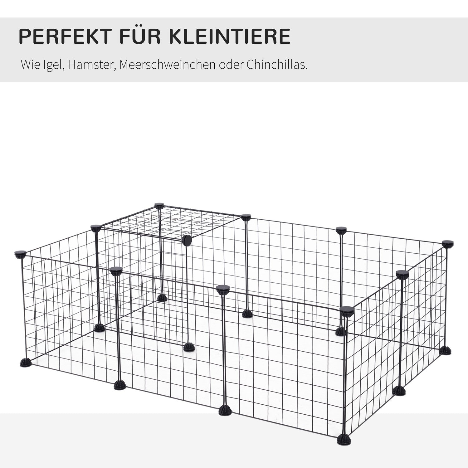 Small Animal Metal Mesh Utomhushölje 106x73x36cm