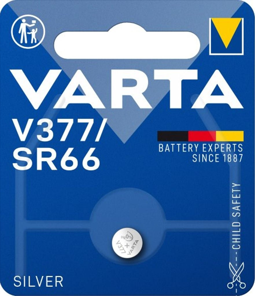 VARTA Silver Coin knappcellsbatteri V377 / SR66