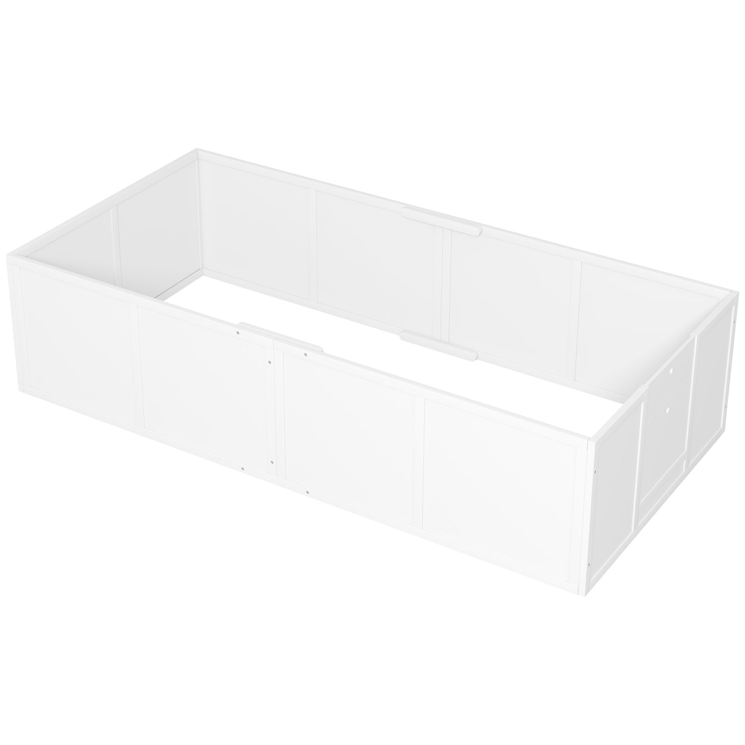 Valplåda med justerbara ingångar, halkfri granträ