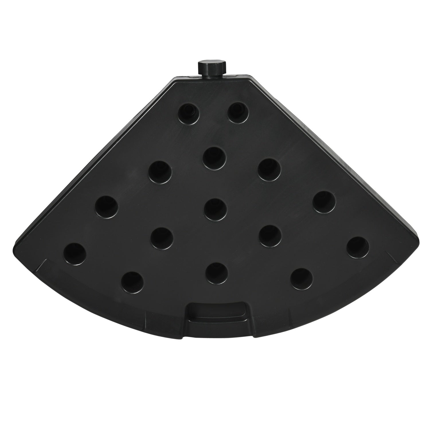 Väderbeständig Cantilever Paraply Base, HDPE, Upp till 68 Kg