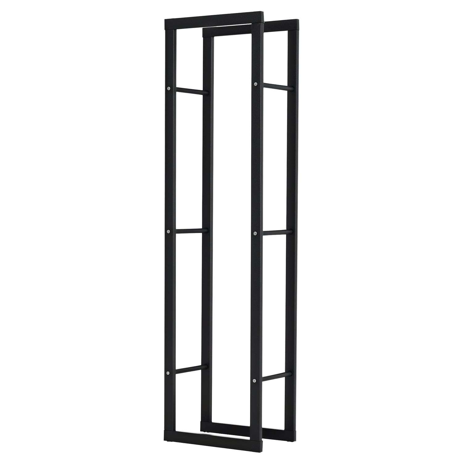 Vedställ, metall, 40x25x150 cm, rymmer upp till 100 kg