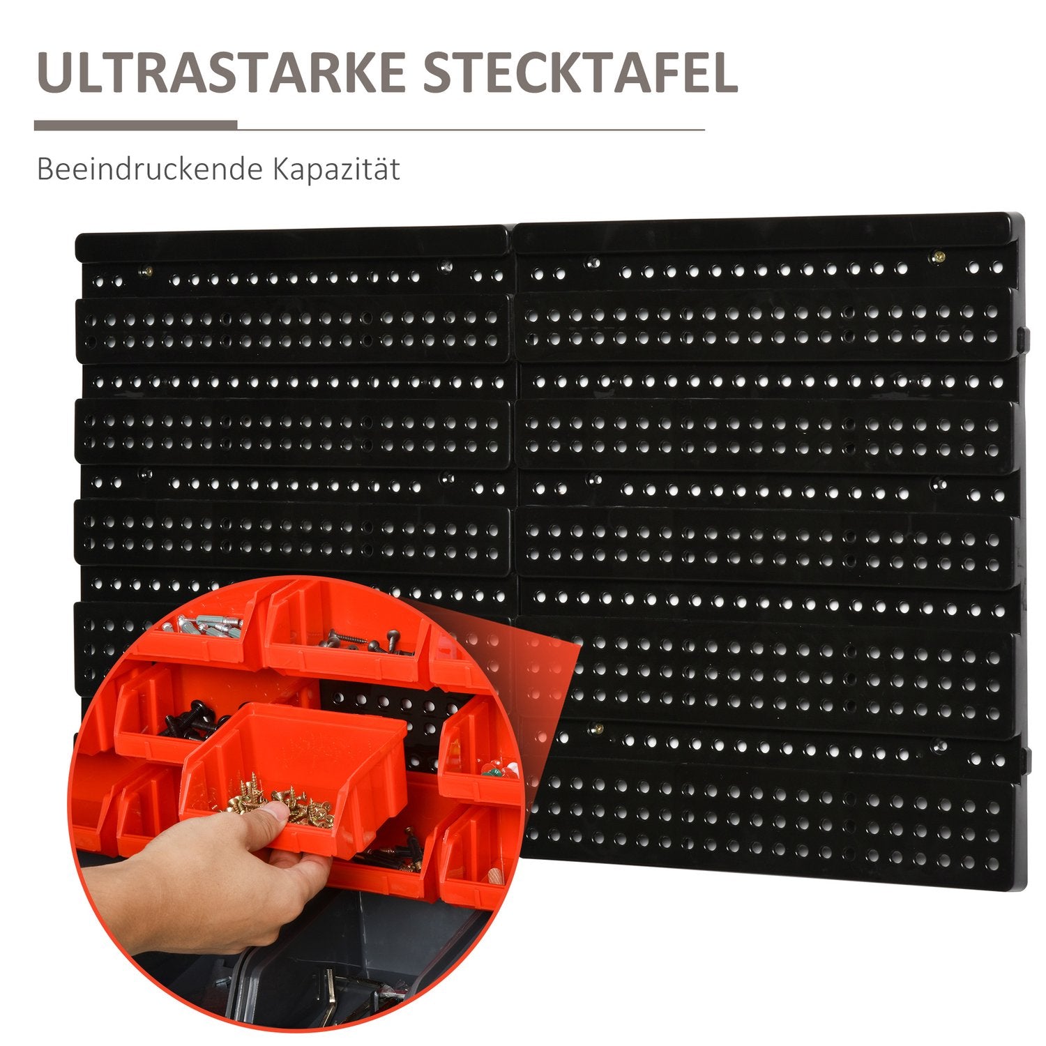 Verktygshållare – Öppna förvaringslådor, 2 storleksalternativ