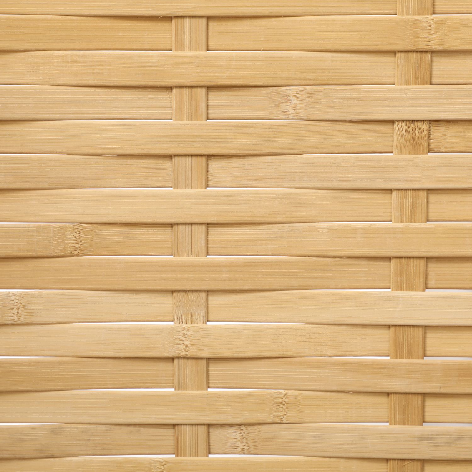 Vikbar rumsavdelare i bambu – 3-delad sekretessskärm 120x170cm