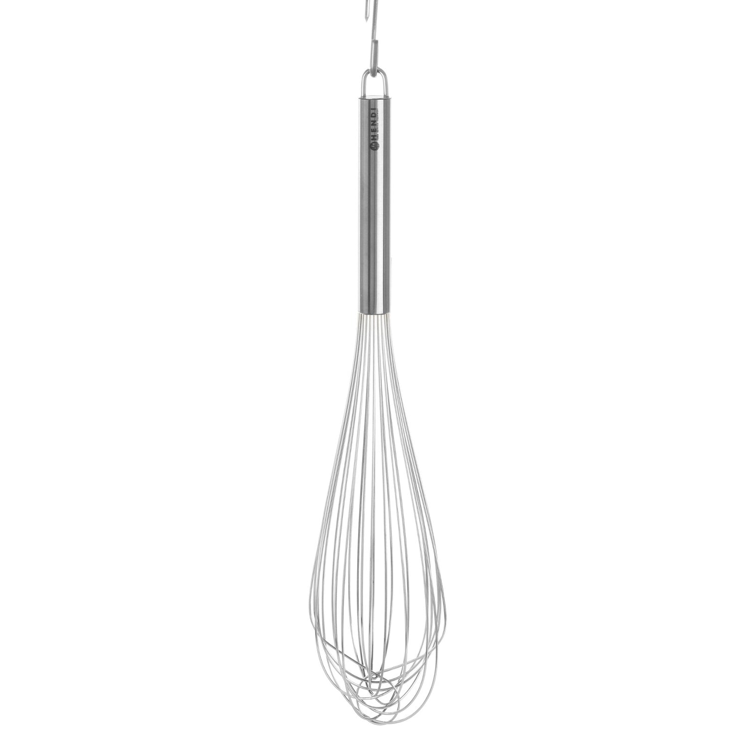 Visp, visp, visp, fleksibel, 12 spindler, med 450 mm håndtak Hendi 511756