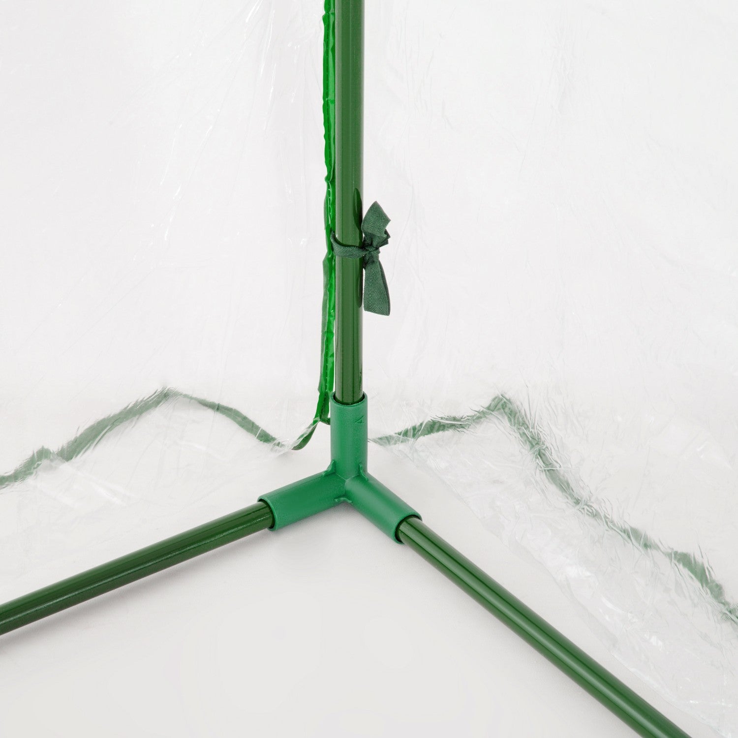 Kallram Växthus med Dörr, Stål PVC, 200x100x80 cm