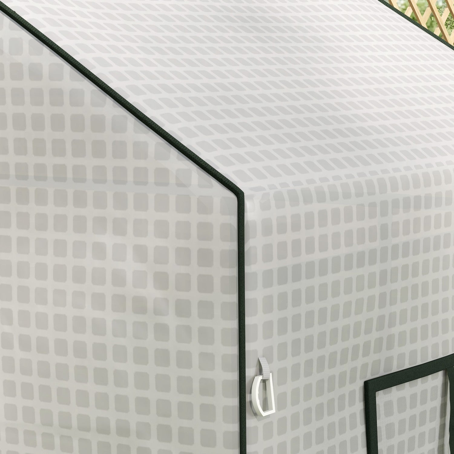 Växthusfilmsersättningsskydd med UV-skydd, 140x73x190 cm