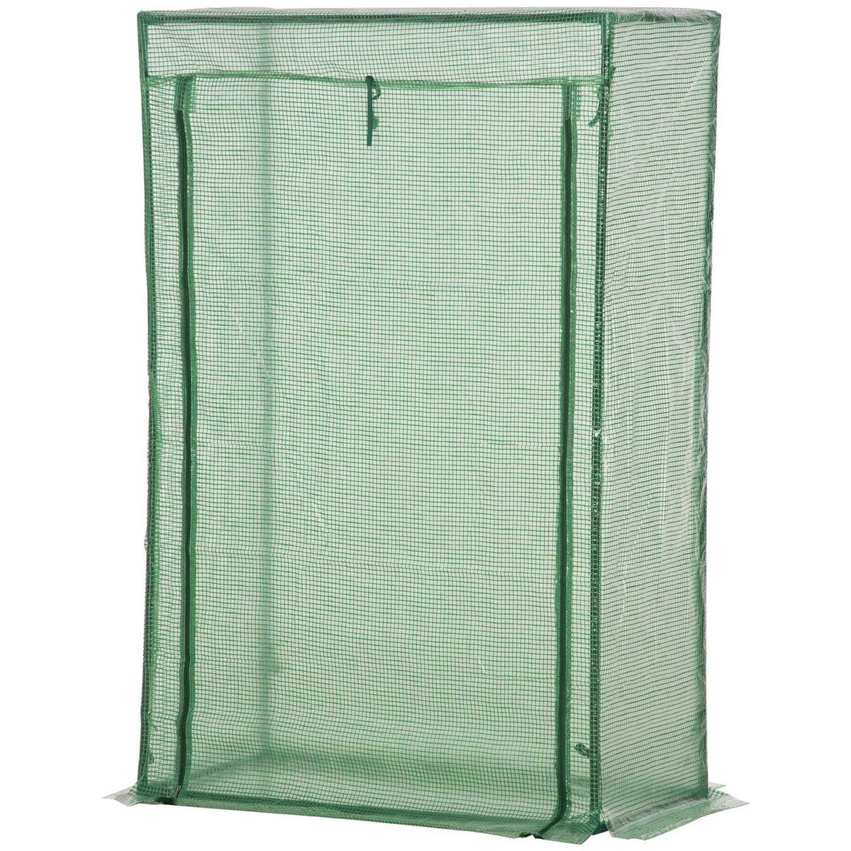 Drivhus for planter med rulledør, 100x50x150 cm