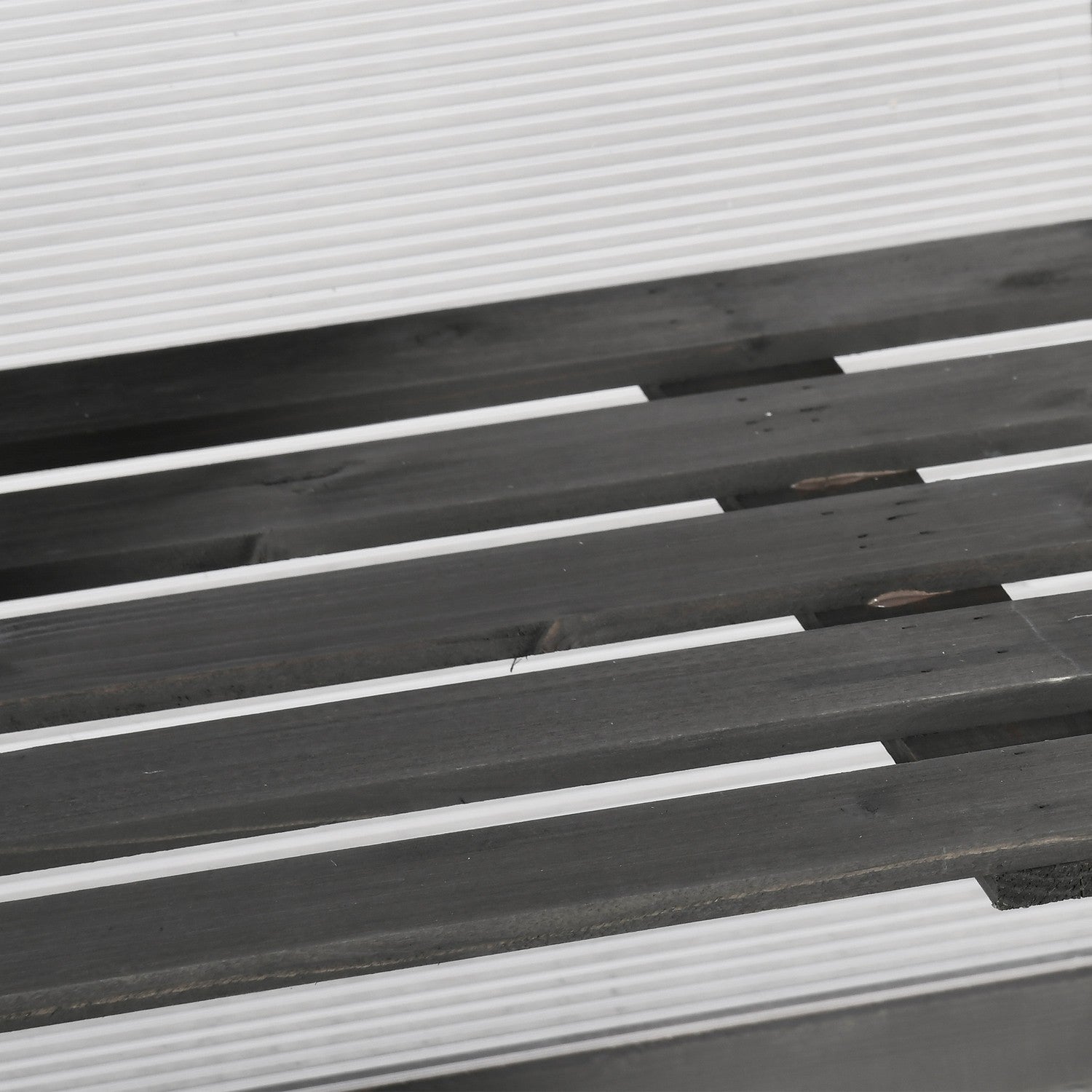 Växthus kall ramlåda, trä & polykarbonat, väderbeständig