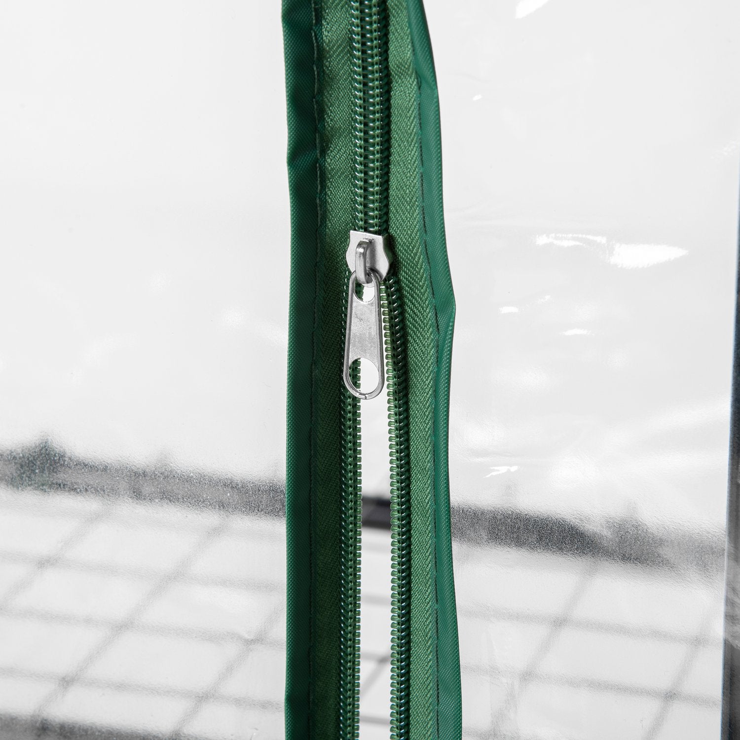 Växthus med 4 hyllor, Stålstomme, 69x50x165 cm