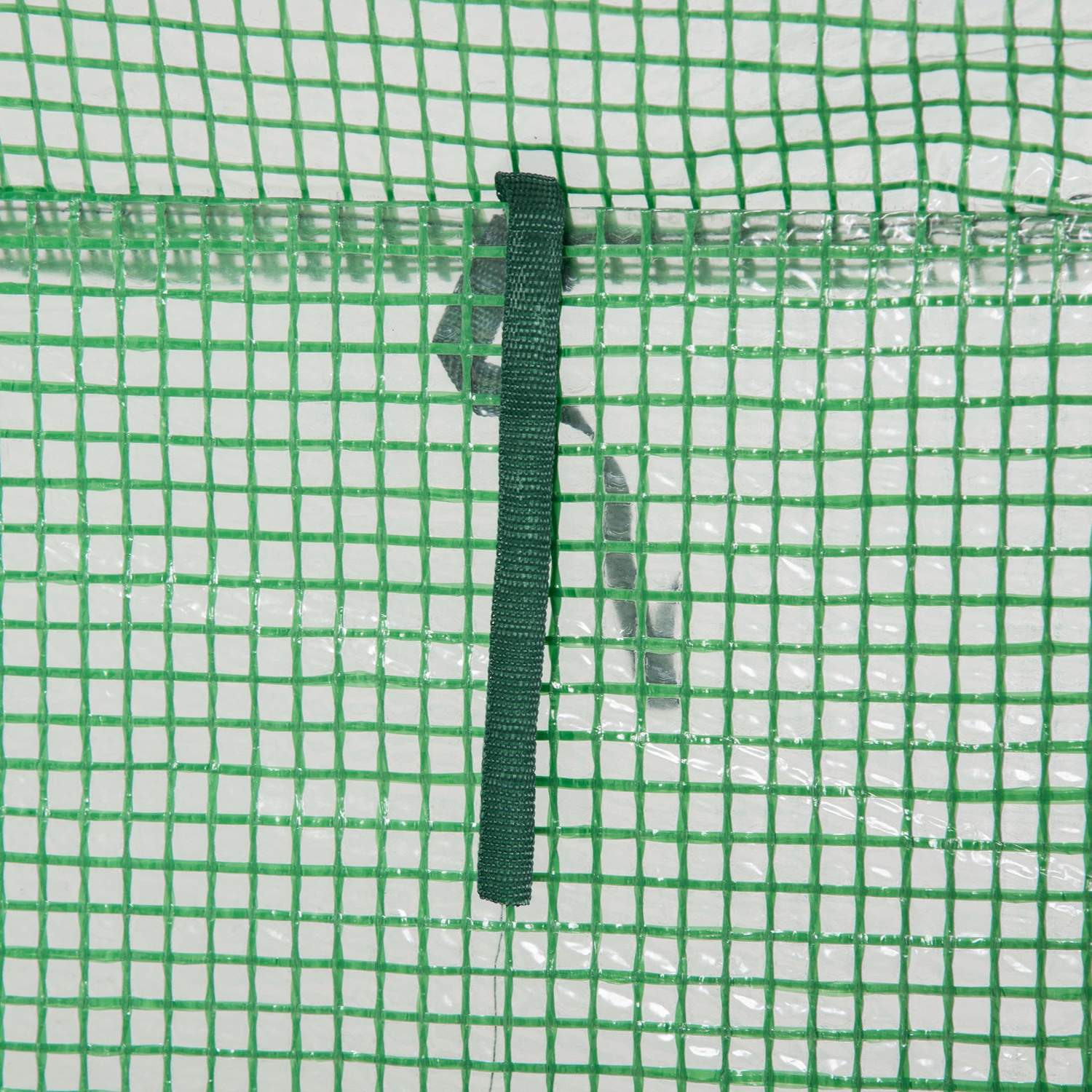 Växthus för växter med rulldörr, 100x50x150 cm