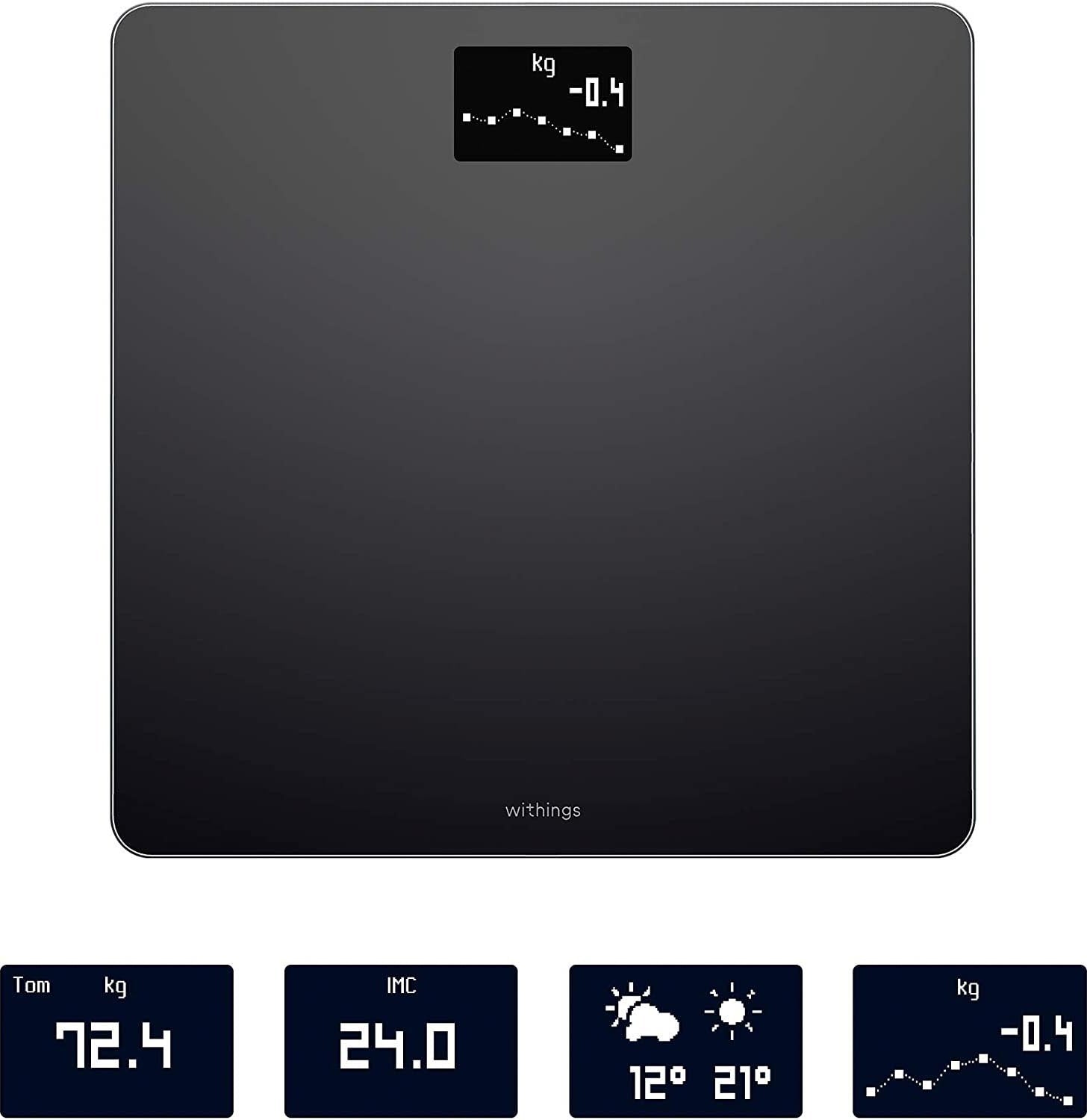 Withings Body – personvekt, svart