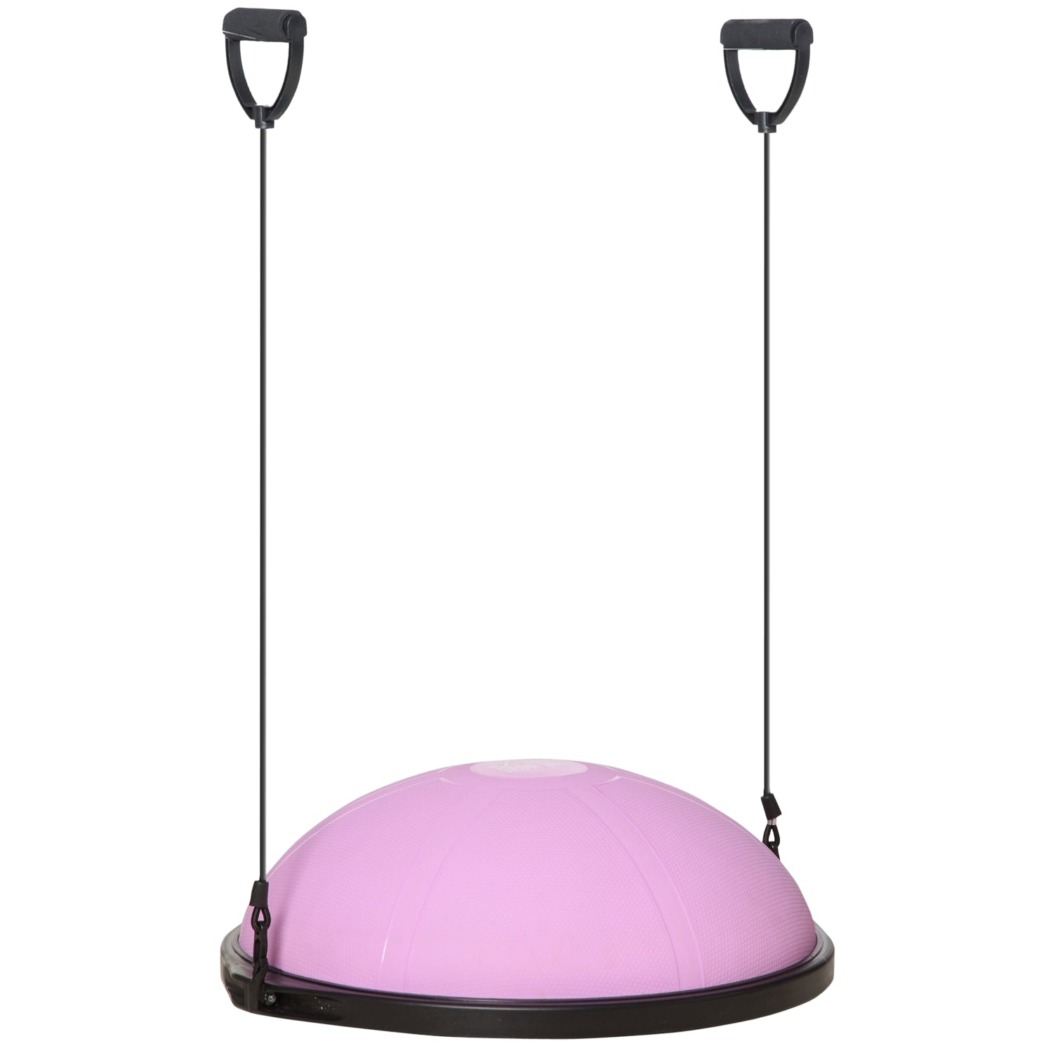 Yoga Hemisphere Balance Trainer med rep, ljuslila, Ø 64cm
