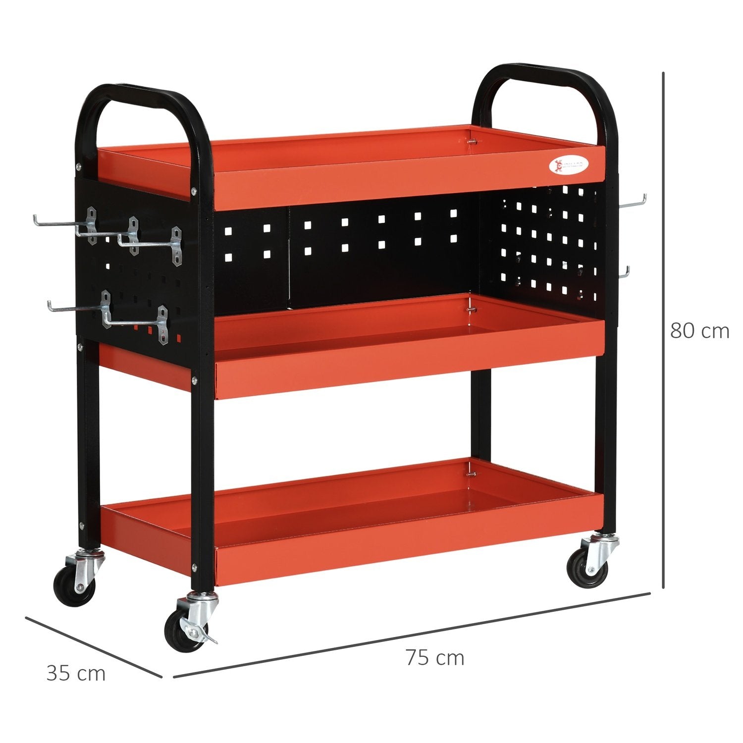 100 Kg Lastkapacitet, Röd, För Garage