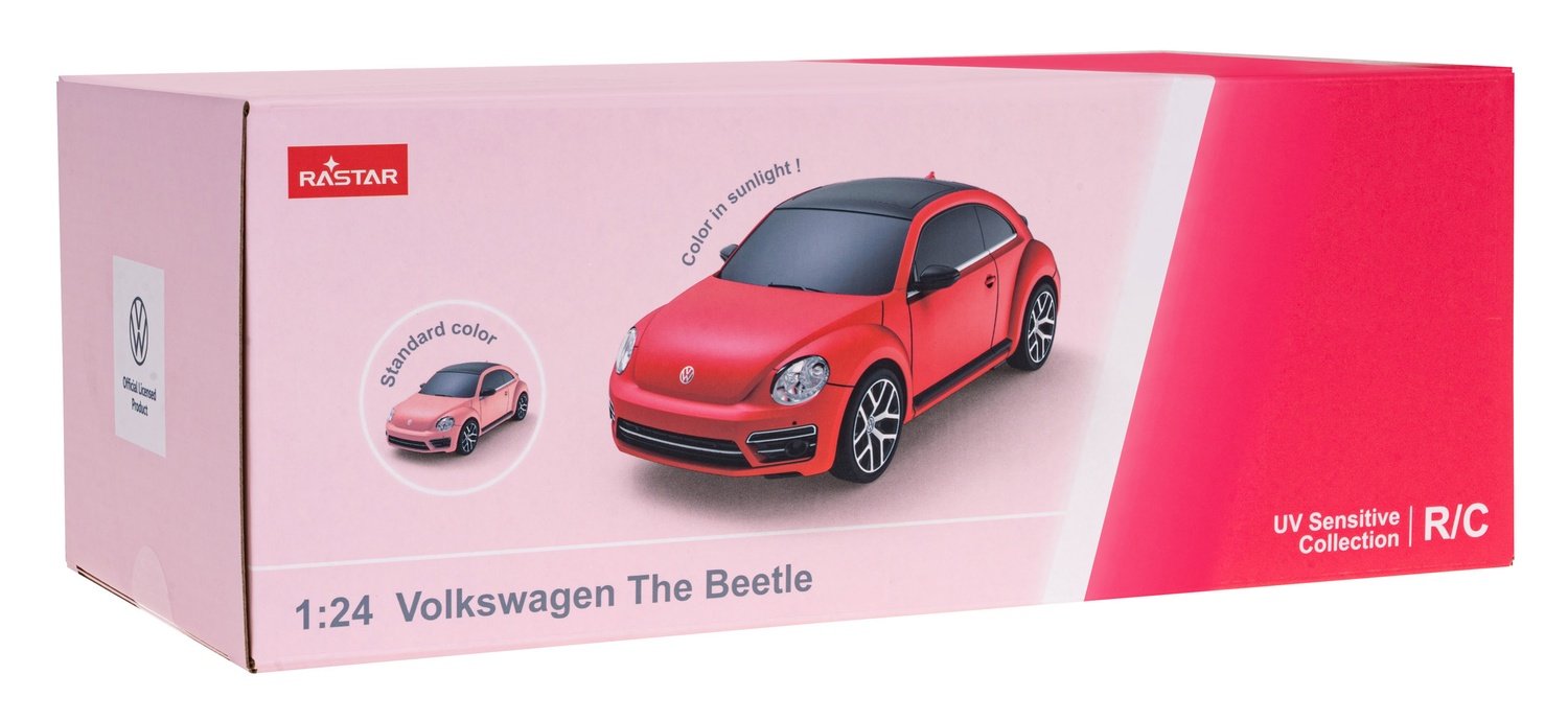 1:24 Volkswagen Beetle R/C bil med LED-ljus