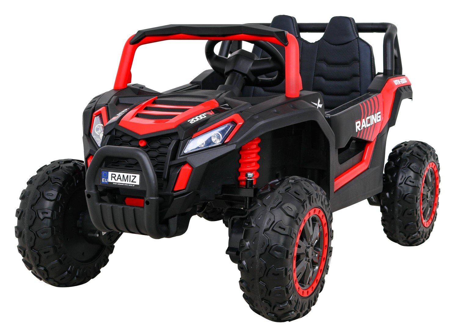 12V 4x45W Racing Buggy UTV med fjernkontroll og LED-lys