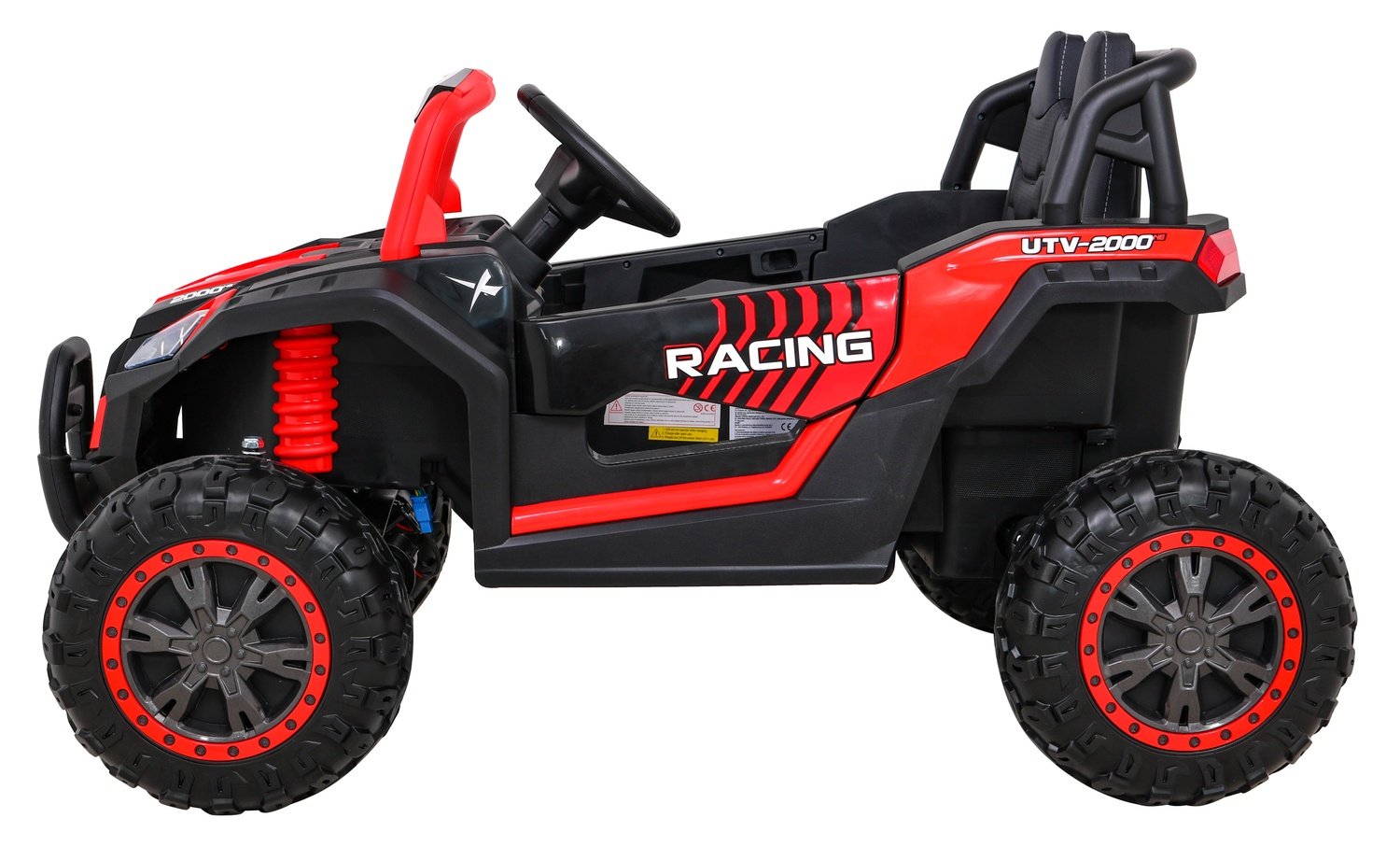 12V 4x45W Racing Buggy UTV med fjernkontroll og LED-lys