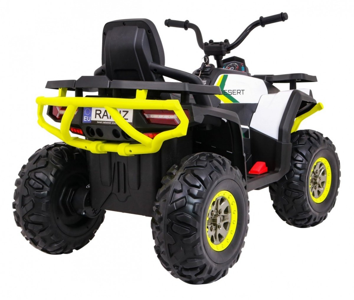 12V Desert Quad ATV med fjärrkontroll, LED-lampor, MP3 och mer