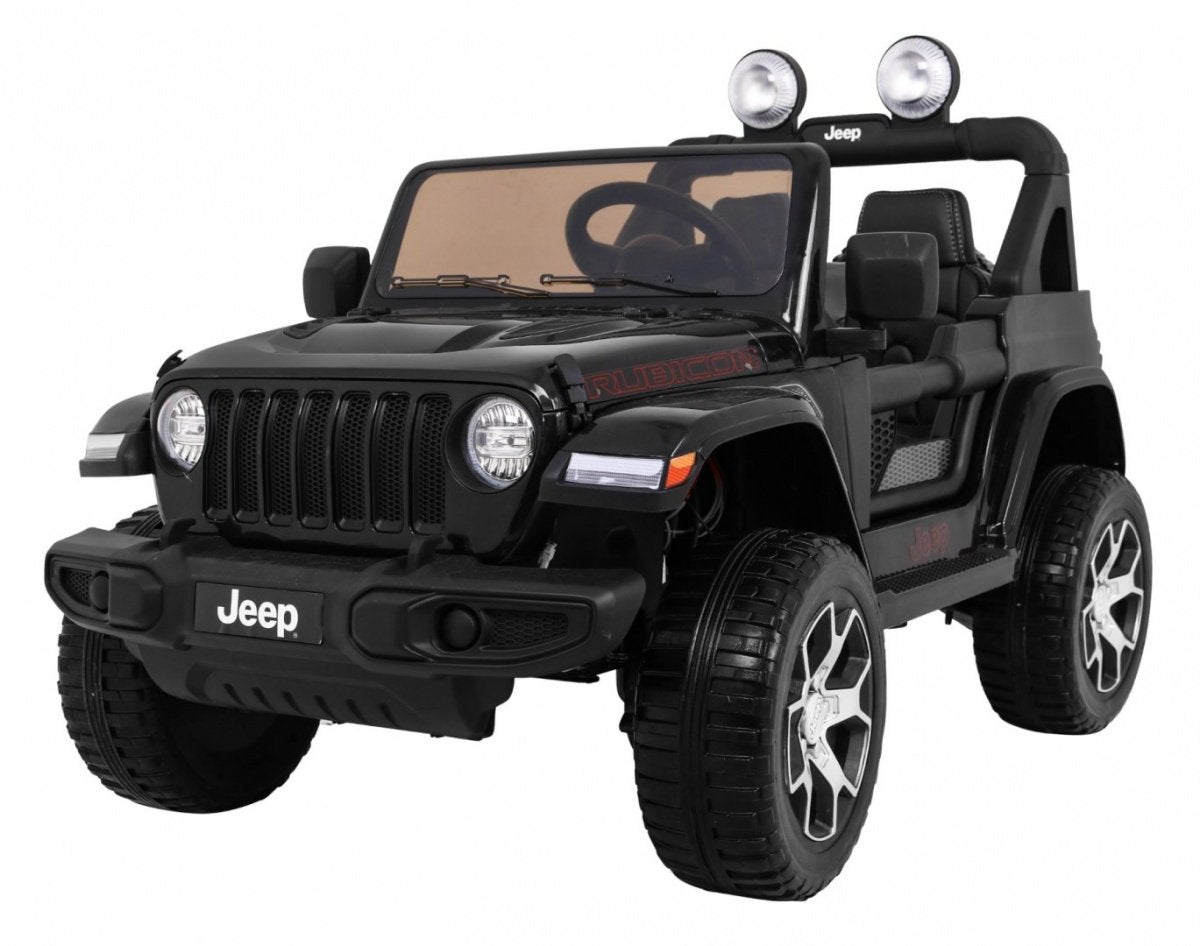 12V Jeep Wrangler Ride-On med LED-lys og MP3-spiller