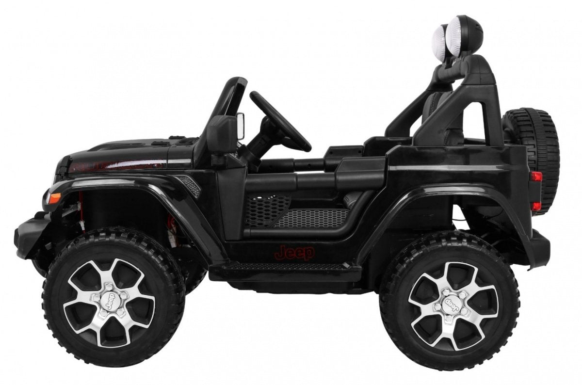 12V Jeep Wrangler Ride-On med LED-lampor och MP3-spelare