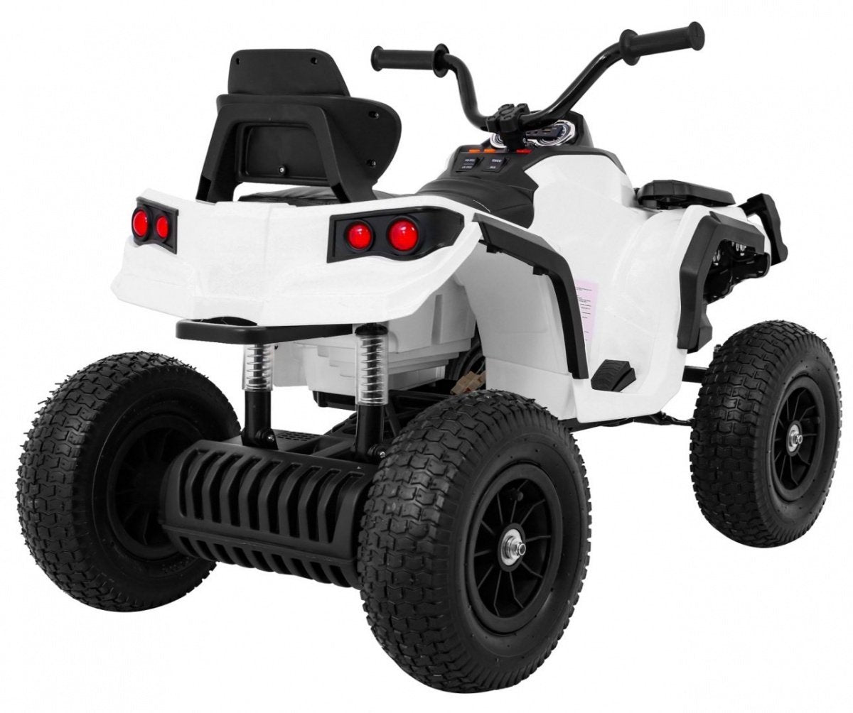 12V Kids Quad ATV med LED-lys, MP3 og Air Wheels