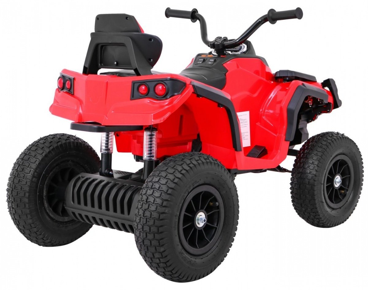 12V Kids Quad ATV med LED-lys, MP3 og Air Wheels