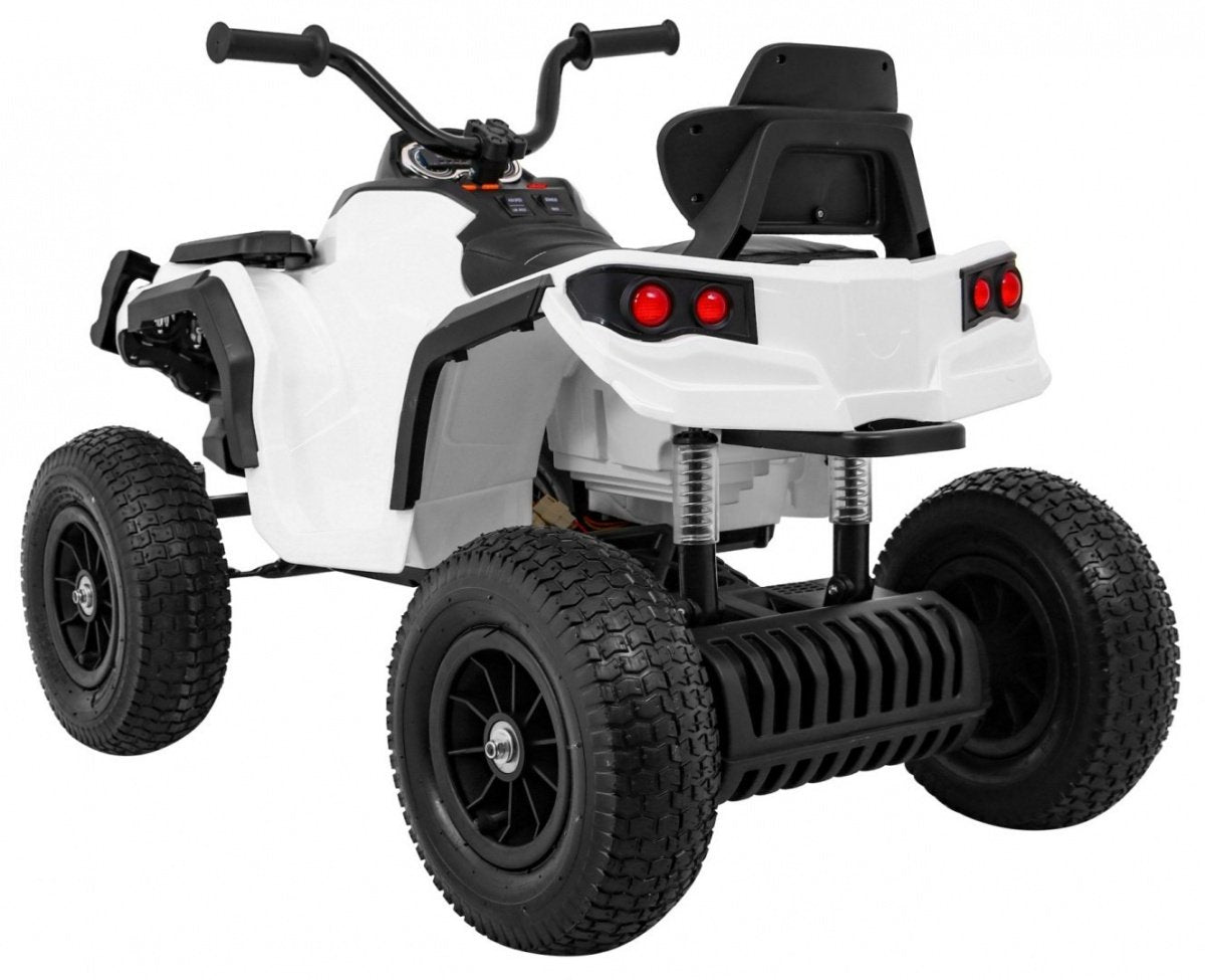 12V Kids Quad ATV med LED-lys, MP3 og Air Wheels