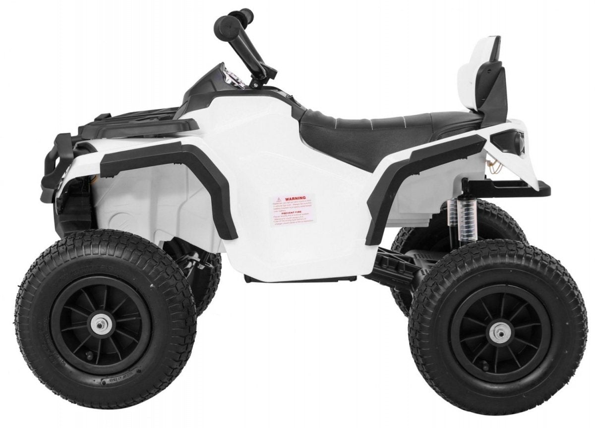 12V Kids Quad ATV med LED-lys, MP3 og Air Wheels