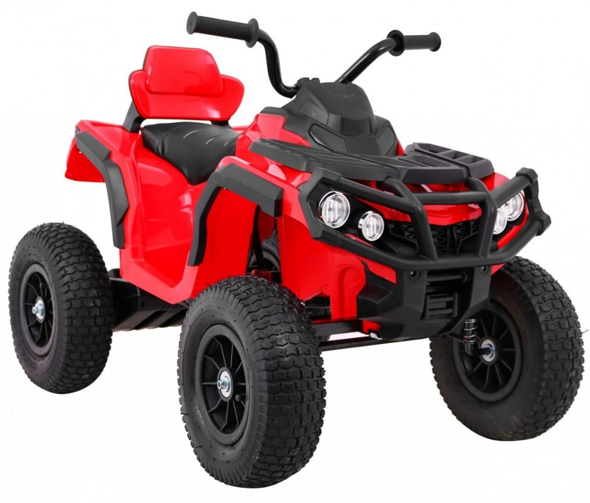 12V Kids Quad ATV med LED-lys, MP3 og Air Wheels