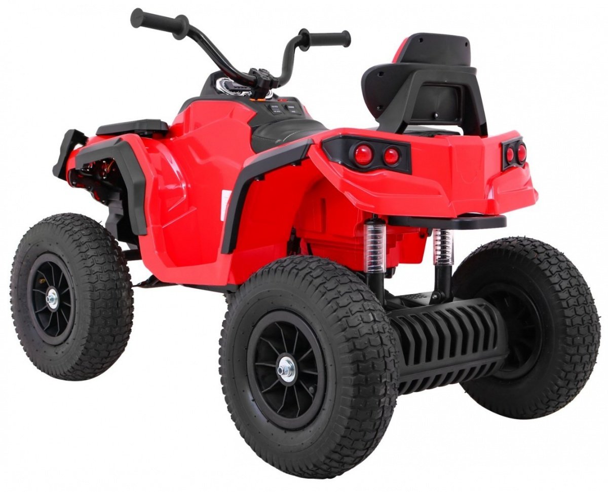 12V Kids Quad ATV med LED-lys, MP3 og Air Wheels