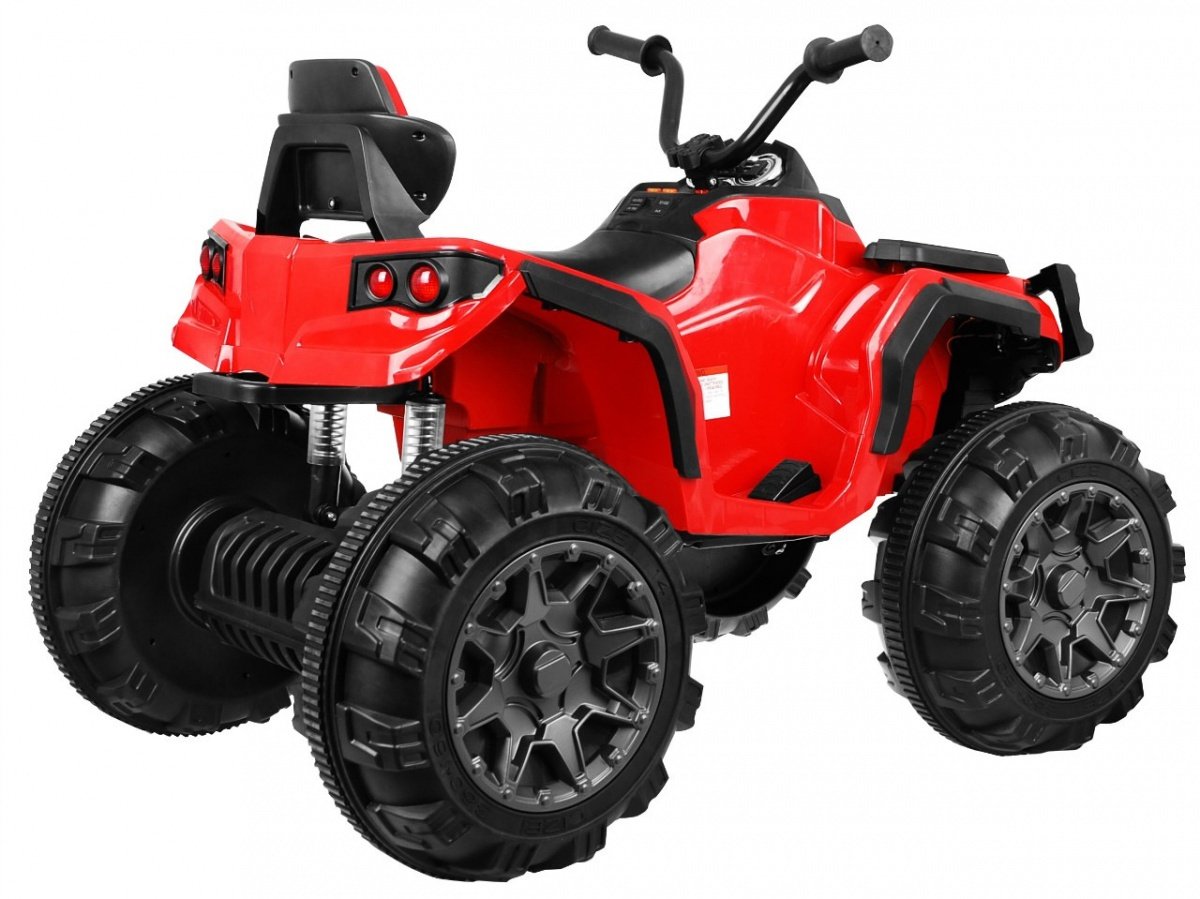 12V Kids Quad ATV med LED-lys, MP3- og EVA-hjul