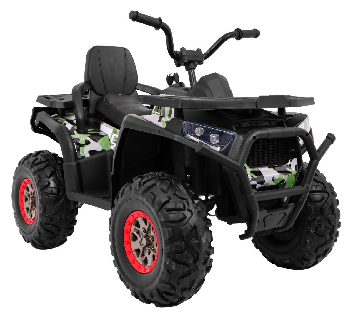 12V Kids Quad ATV med fjernkontroll, LED-lys, MP3 &amp; USB