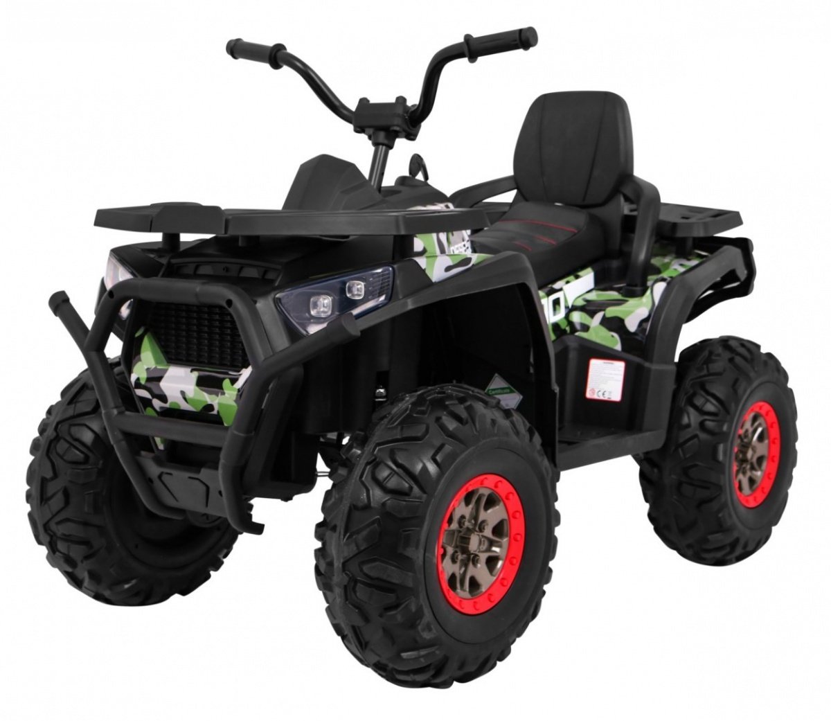 12V Kids Quad ATV med fjernkontroll, LED-lys, MP3 &amp; USB