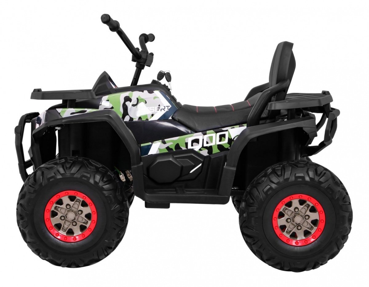 12V Kids Quad ATV med fjernkontroll, LED-lys, MP3 &amp; USB