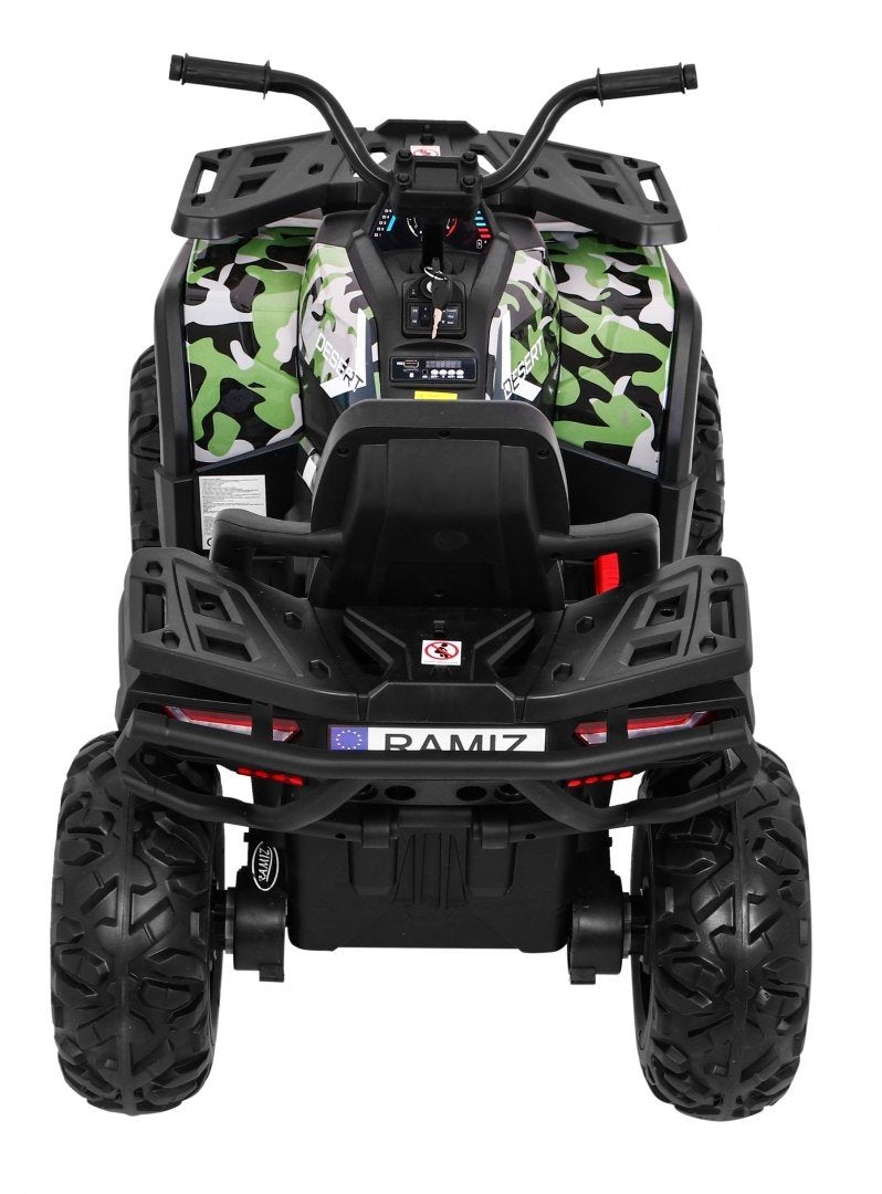 12V Kids Quad ATV med fjernkontroll, LED-lys, MP3 &amp; USB