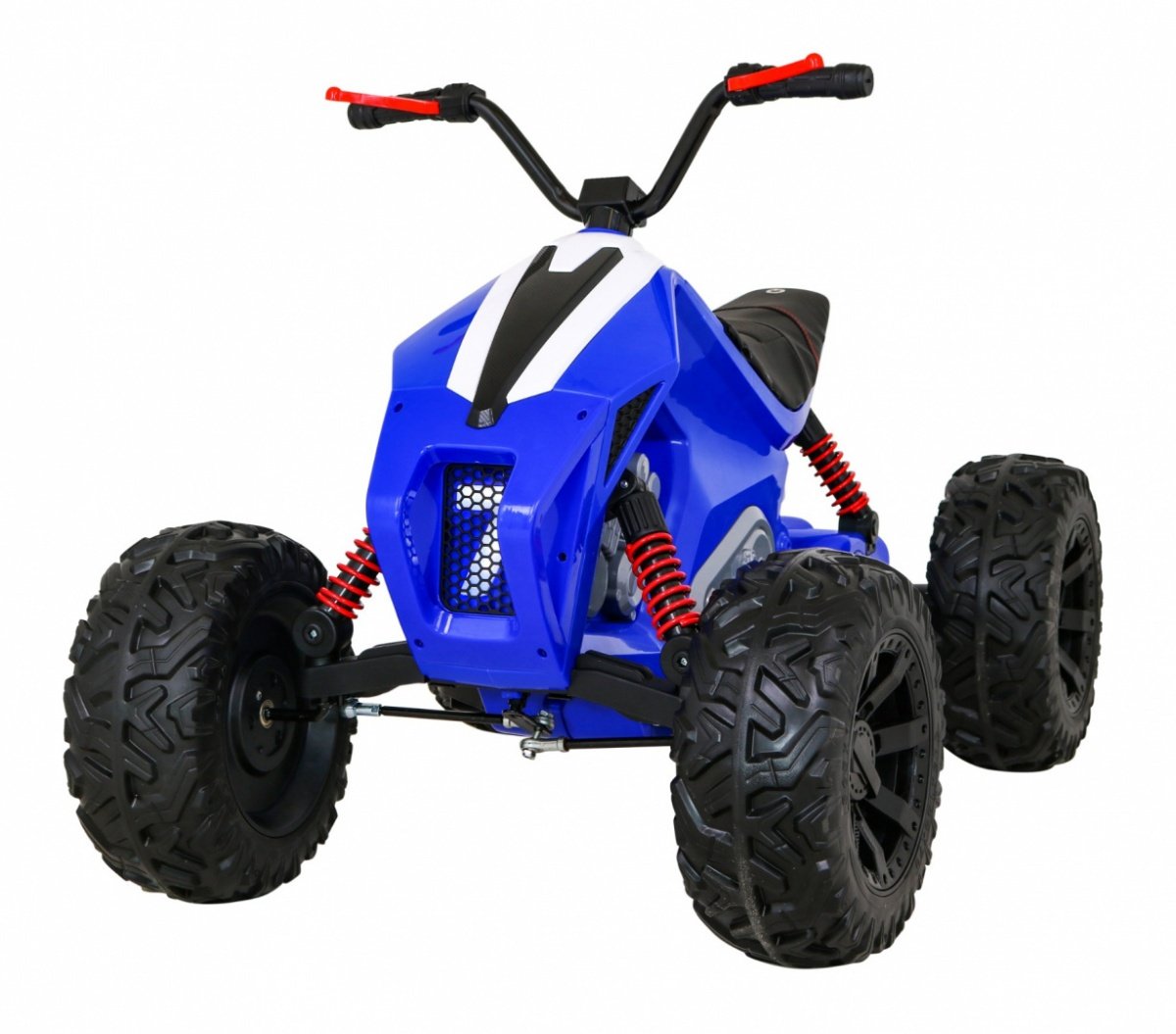 12V Kids Quad med LED-lys, MP3, USB og skinnsete