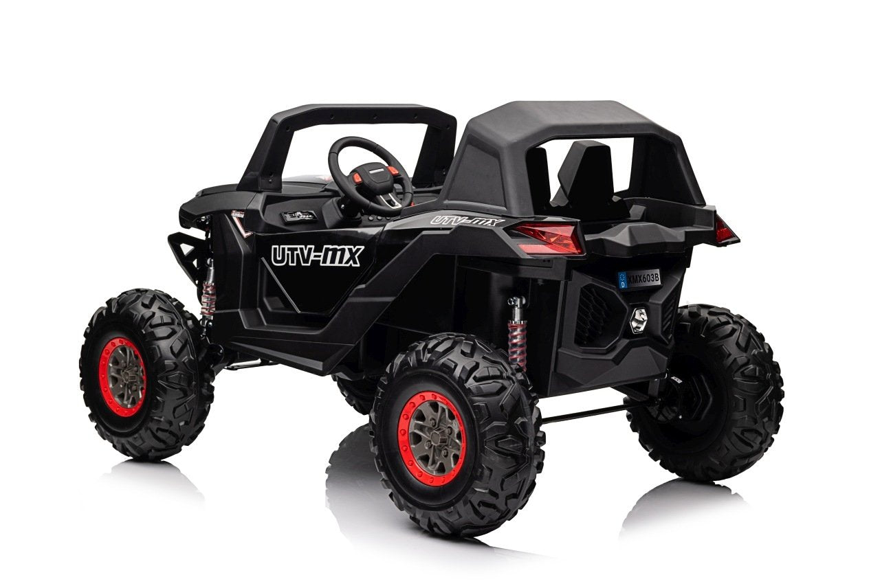 2000N Buggy UTV: 4x75W motorer, 2x12V batteri, LED-lys