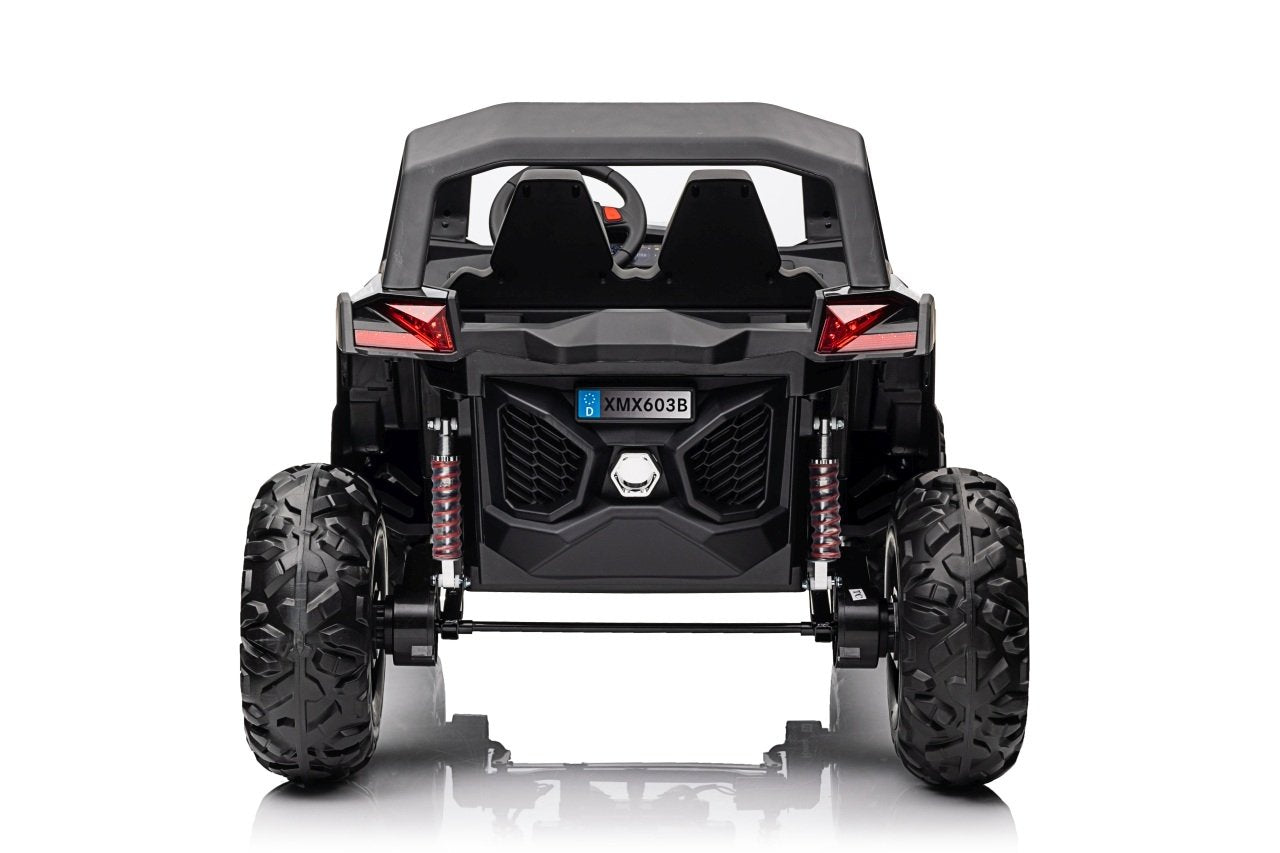 2000N Buggy UTV: 4x75W motorer, 2x12V batteri, LED-lys