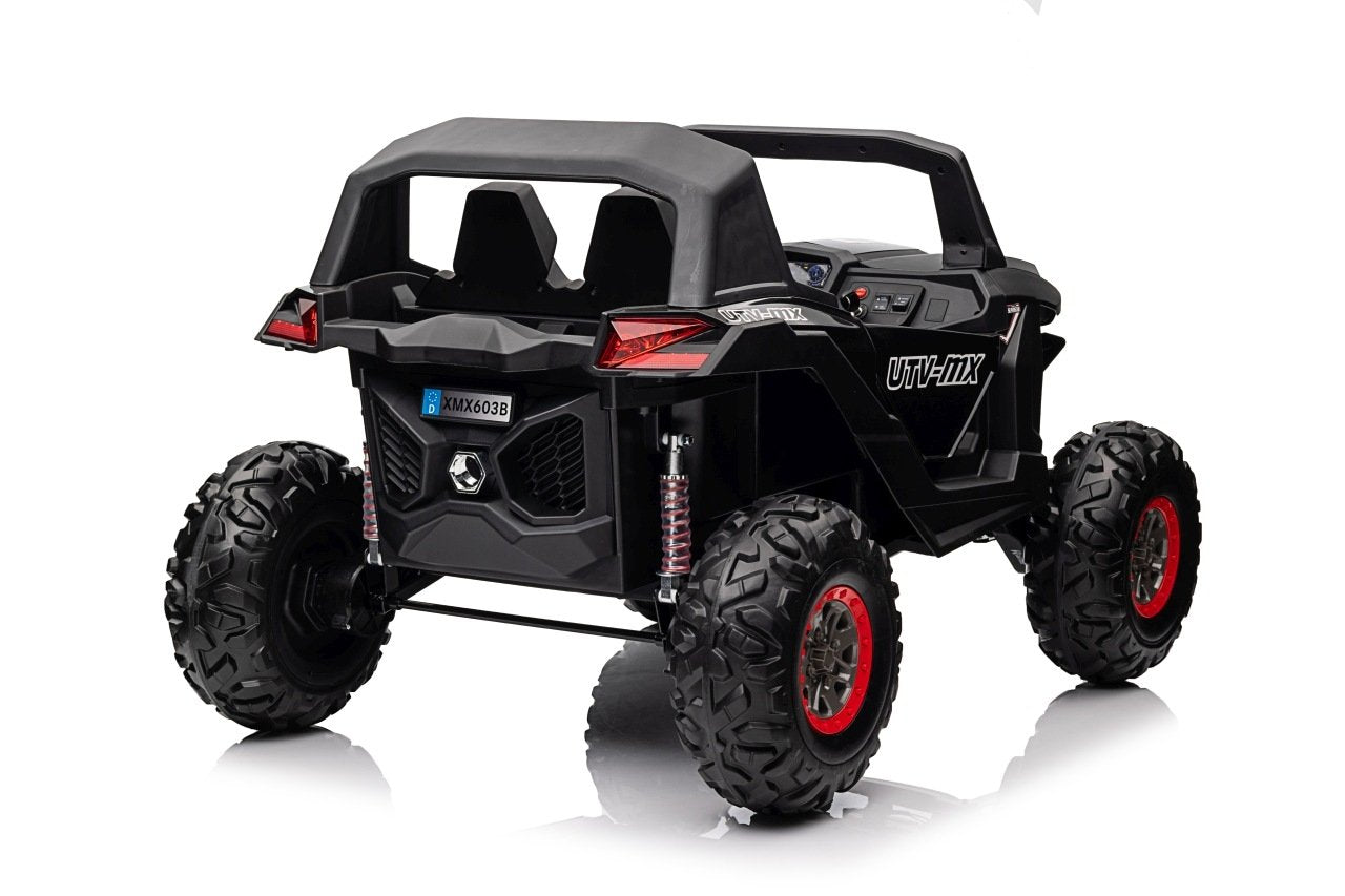 2000N Buggy UTV: 4x75W motorer, 2x12V batteri, LED-lys