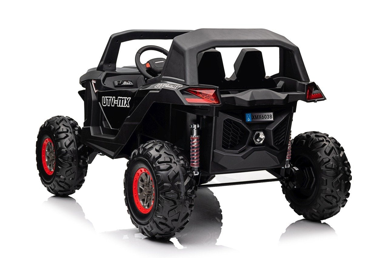 2000N Buggy UTV: 4x75W motorer, 2x12V batteri, LED-lys