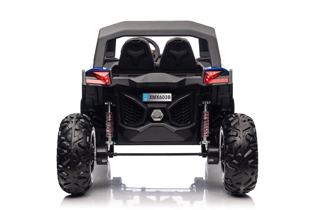 2000N UTV Buggy: 4x75W motorer, 2x12V batteri, LED-lys