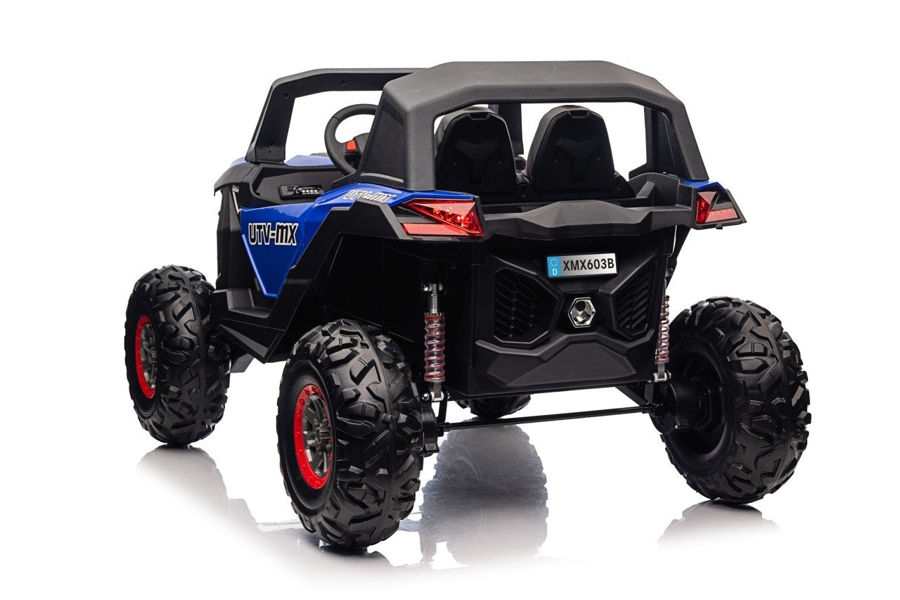 2000N UTV Buggy: 4x75W motorer, 2x12V batteri, LED-lys