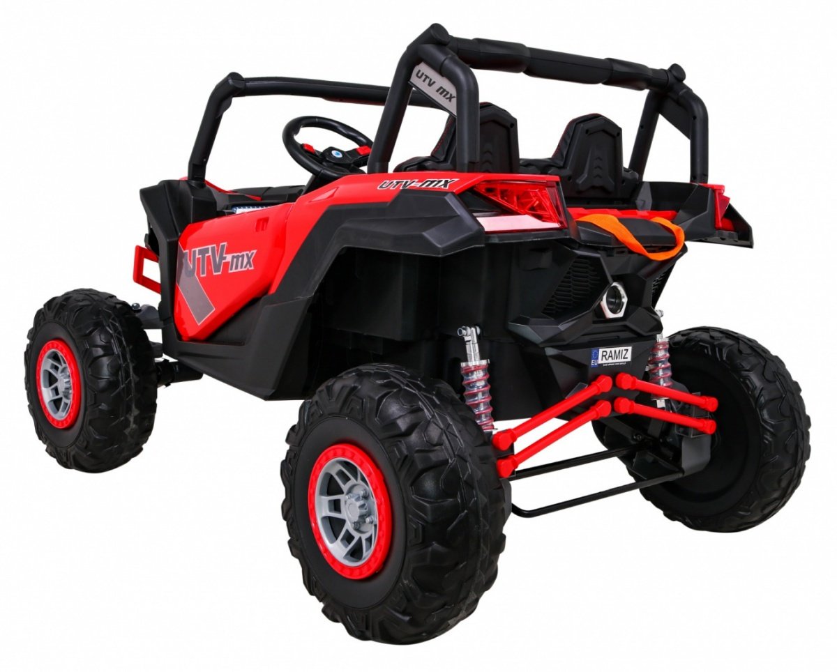 24V Kids UTV Buggy med fjernkontroll, LED-lys, MP3 og mer