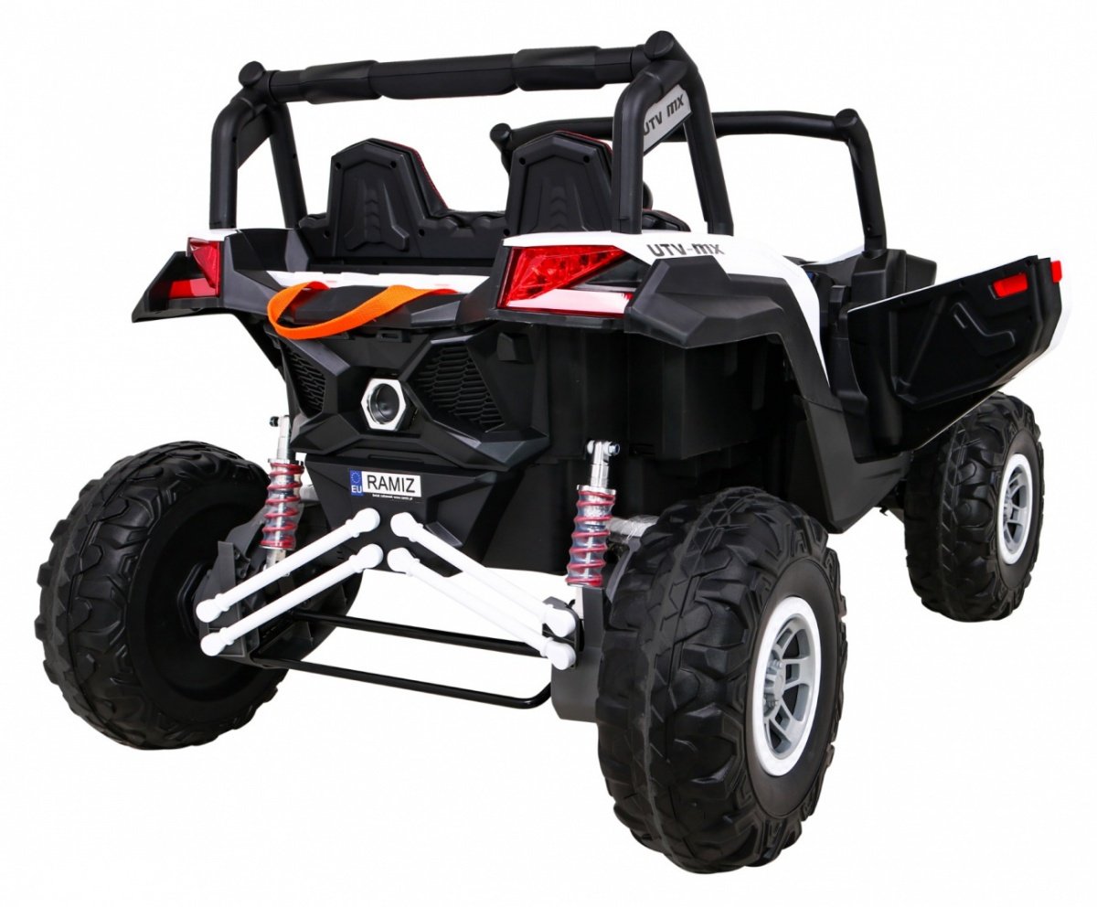 24V Kids UTV Buggy med fjernkontroll, LED-lys, MP3 og mer